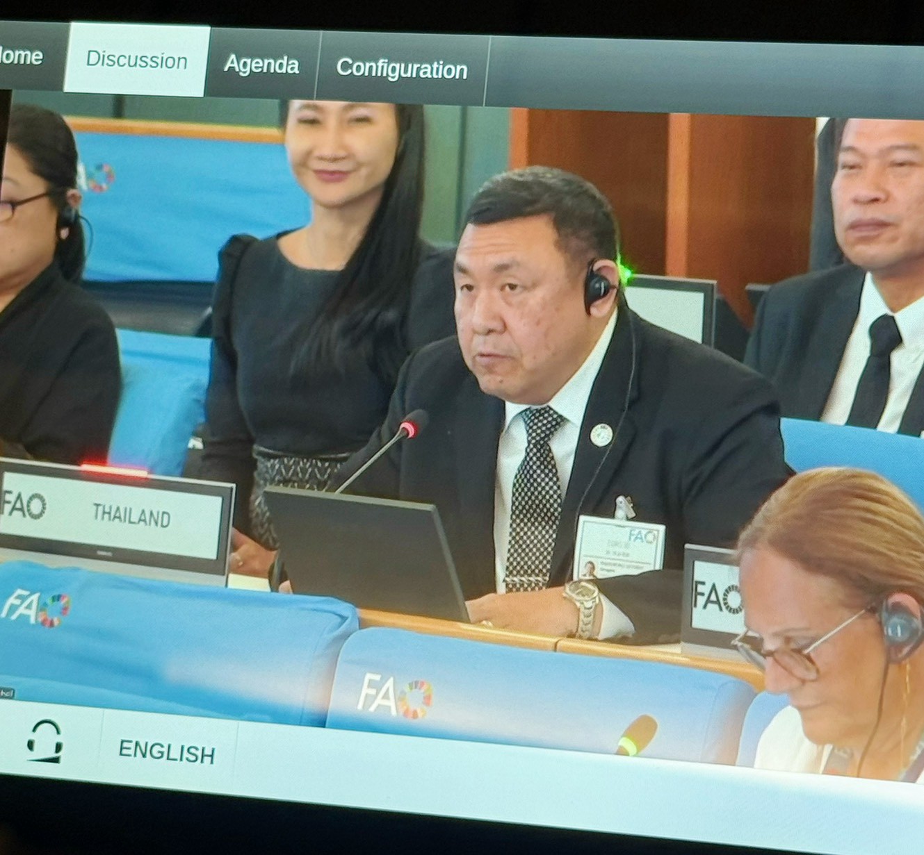 title - ส.ป.ก. เข้าร่วมการประชุมคณะกรรมการด้านการเกษตร (COAG) สมัยที่ 30 ณ กรุงโรม สาธารณรัฐอิตาลี เสนอถ้อยแถลงเกี่ยวกับการบริหารจัดการที่ดินและน้ำอย่างยั่งยืน 